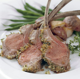 Rack Of Lamb With Herbs - Herbed Lamb Starters